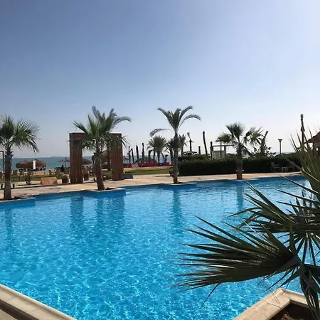 Laserina Palm Beach For Families Only Two Chalet The First One Is Ground Floor With Big Garden And The Other Is Second Floor With Artificial Garden First Bulding From The Sea After Villa'S, There Is Entrance Extra Fees 250 Le Per Adult